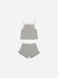 Lagoon Micro Stripe Shortie Set