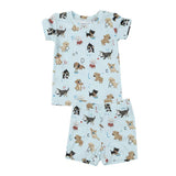 Puppy Alphabet Short Sleeve PJ Set