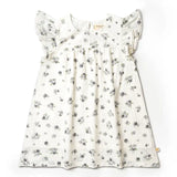 Pastel Bloom Flutter Dress