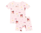 Beach Barbie Short Sleeve Pajama Set