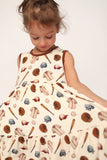 Baseball Twirl Dress W/ Pockets