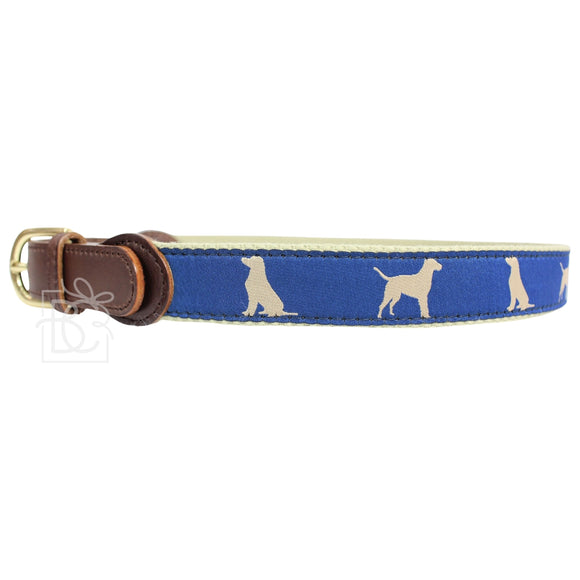 Royal Blue Dog Belt