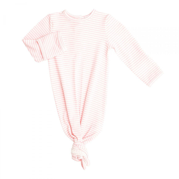 Pink Puppy Play Stripe Knotted Gown 0-3 Month