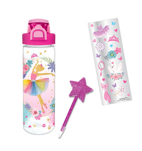 Ballerina Beauty Pop- Open Water Bottle Writing Fun