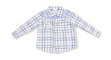 Angel Dear Western Plaid Snap Shirt