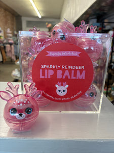 Lip Balm  Reindeer Vanilla Marshmallow Scented
