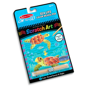 Scratch Art Color-Reveal Pad