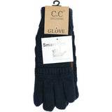 CC Beanie Cable Knit Gloves