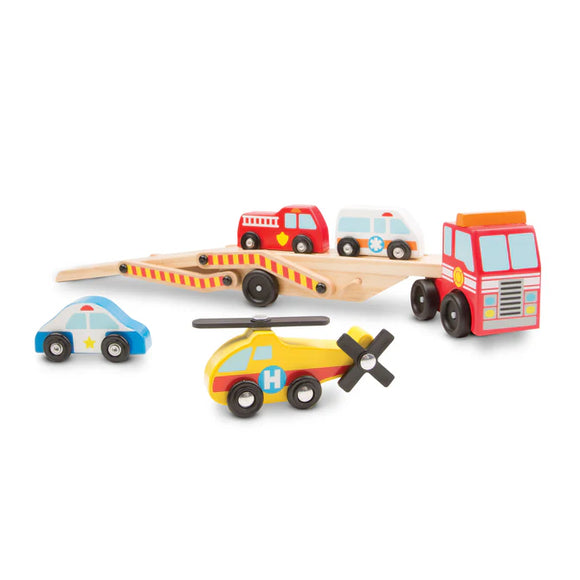 Emergency Vehicle Carrier/ Melissa & Doug