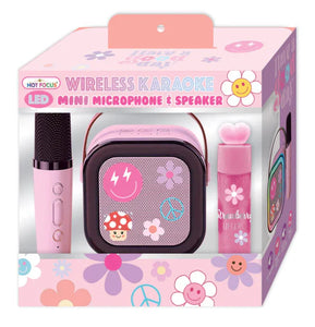 Wireless Karaoke Mini, Mic & Speaker