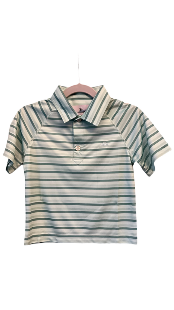 Aqua/Green/Lichen Polo