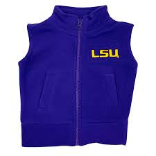 LSU Fleece Vest