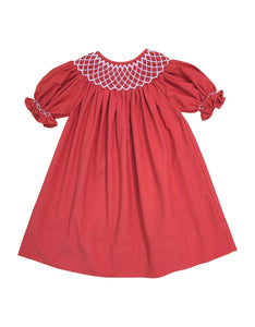 Catherine Red Pearl Dress