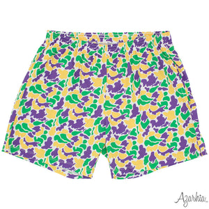 Mardi Gras Camo Shorts