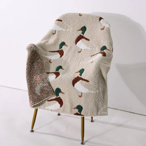 Mallard Chenille Blanket