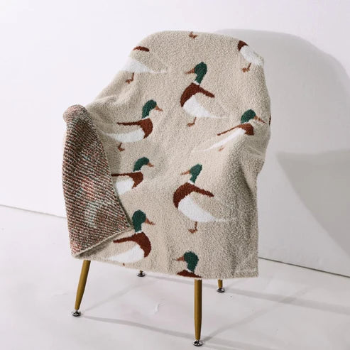 Mallard Chenille Blanket