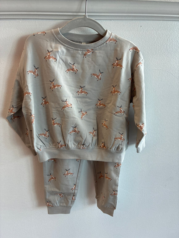 Quincy Mae Reindeer Boys Set