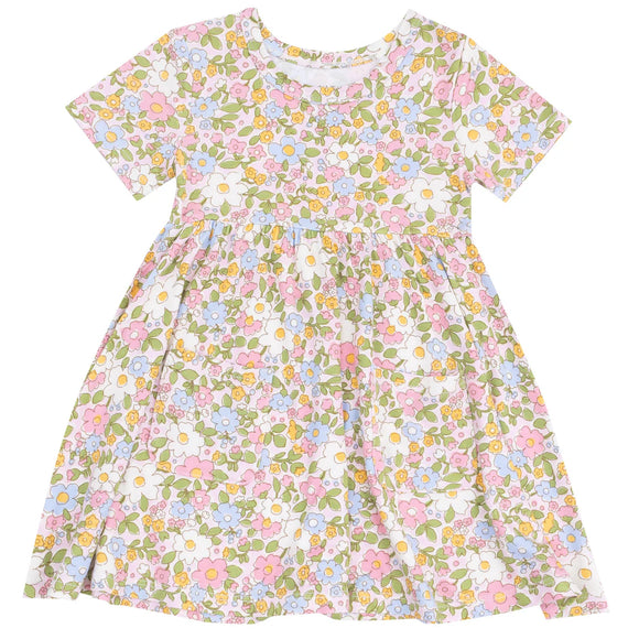 Bubbly Baby Calico Twirly Dress