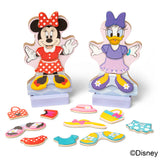 Disney Minnie & Daisy Deluxe Wooden Magnetic Dress-Up