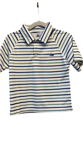 Navy/Green Polo