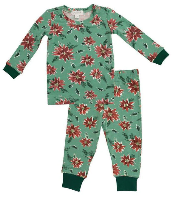 Poinsettia Pajama Set