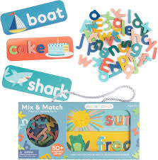 Mix & Match Magnetic Spelling Game