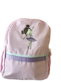 Embroidery ballerina Seersucker