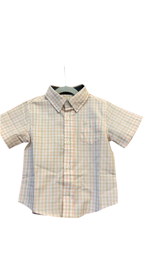Pink/Fog Dress Shirt