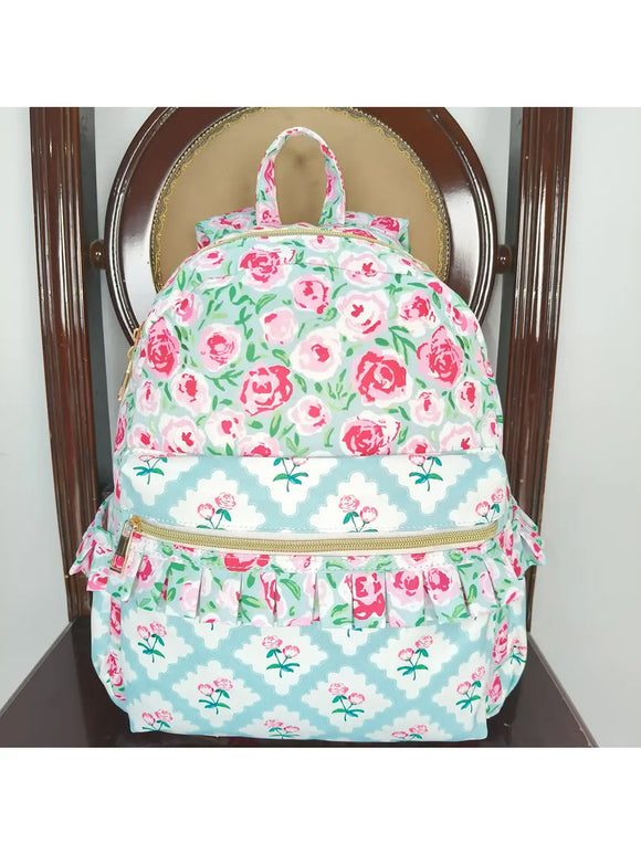 Pink Flower Backpack