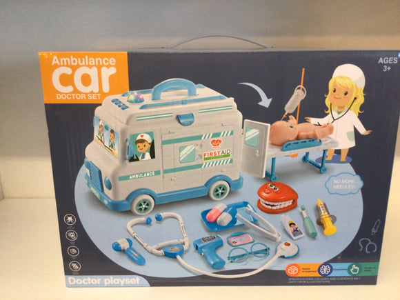 Ambulance Car Doctor Set