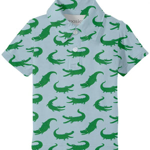 Blue Alligators Polo Shirt