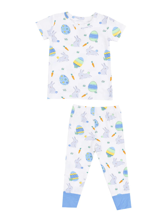 Blue Easter Bunnies Loungewear Set