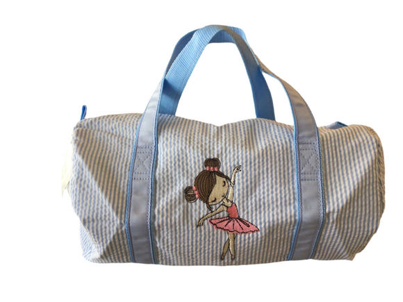 Embroidery ballerina Seersucker