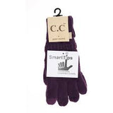 CC Beanie Cable Knit Gloves