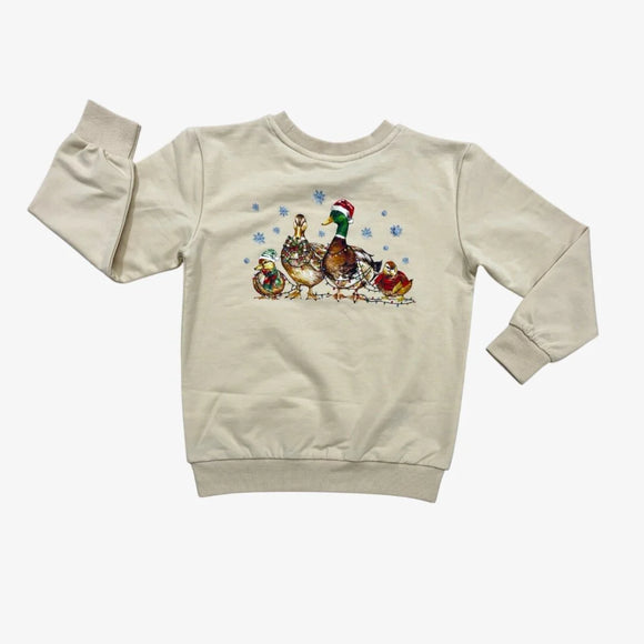 Merry Mallards Pullover