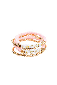 Pink Love Bracelet