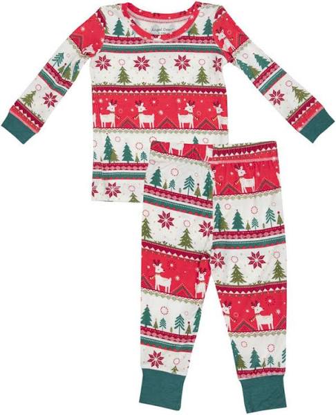 Reindeer Fair Isle Pajama Set
