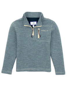 Brush Green Boys Delta Pullover