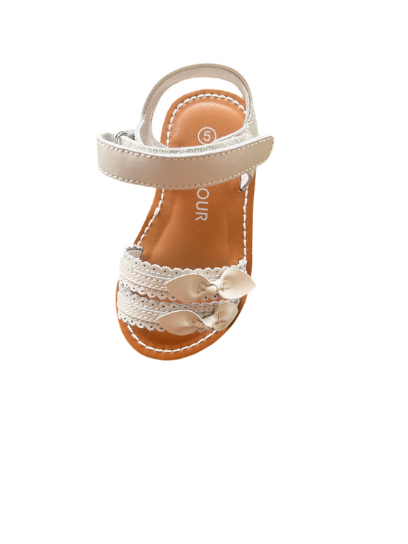 Light Stone Josie Bow Sandal