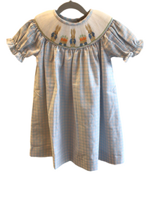 Peter Rabbit Smocked Bishop Dress