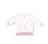 Soft Dinos Pull Over Sweatshirt + Flare Pant