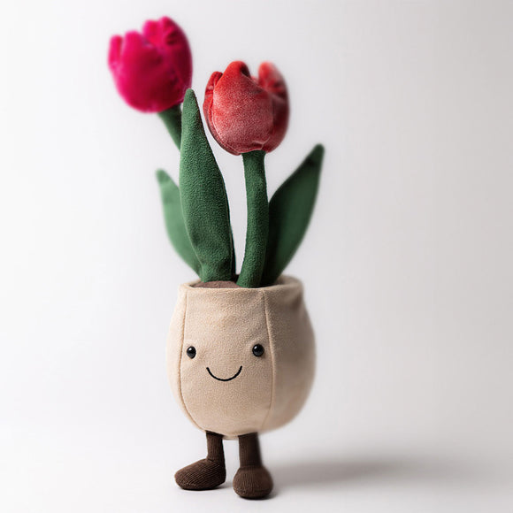 Amuseable Tulip Pot Jellycat