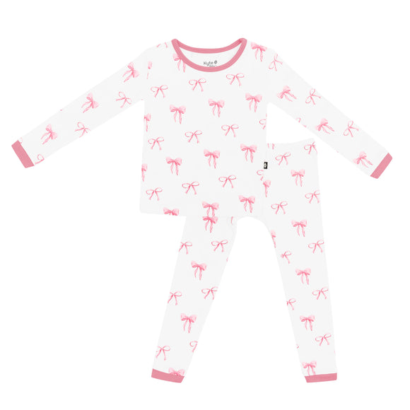 Kyte Bows Long Sleeve Pajama Set