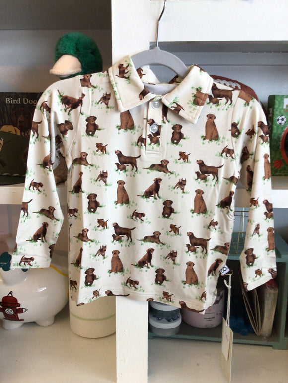 Long Sleeve Labrador Polo