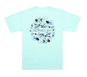 Stay Fly Seafoam Performance Tee