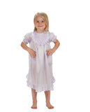 Satin Short Sleeve Night Gown