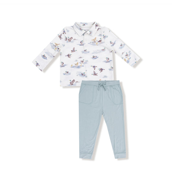 Migrating Mallards Polo Shirt + Joggers
