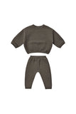 Quilted Sweater and Pant Set