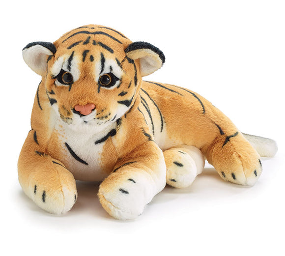 Plush Lying Tiger Cub