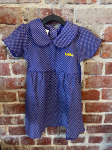 LSU Polka Dot Dress- 3T